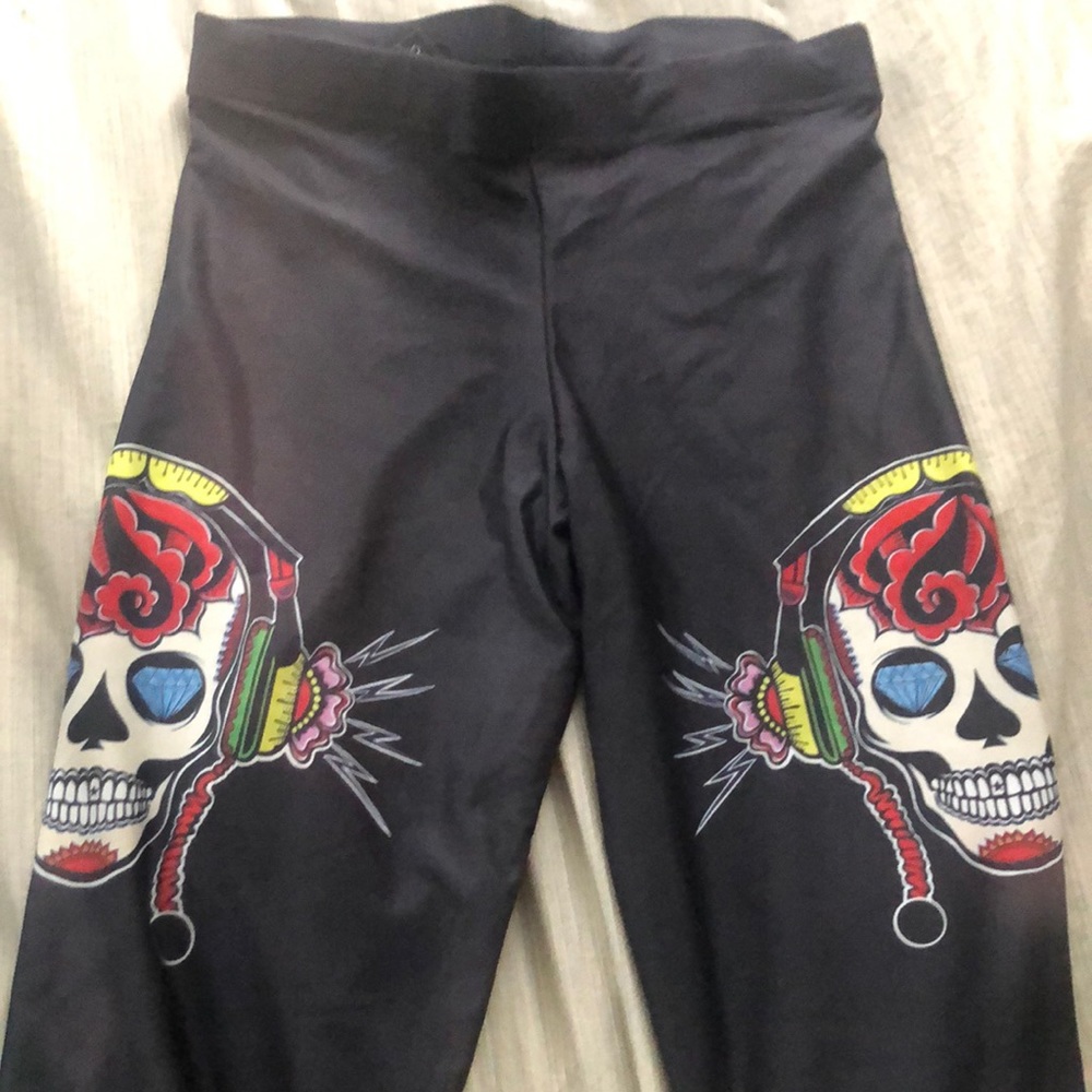Skull leggings